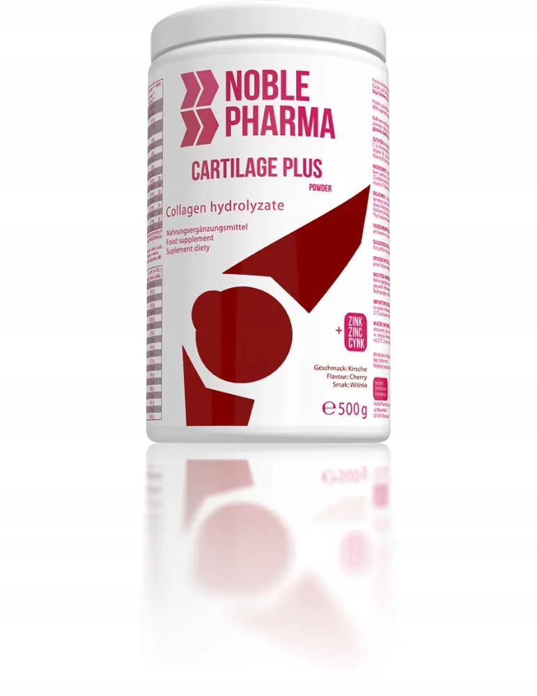 KOLAGEN CARTILAGE PLUS STAWY WIĘZADŁA WIŚNIA W PROSZKU 500g