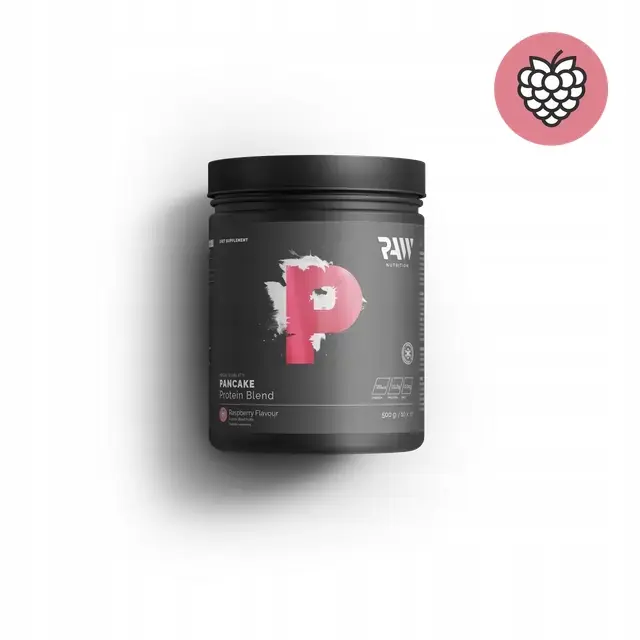 Raw Pancake Protein Blend Malina 500g wysokobiałkowa mieszanka na naleśniki