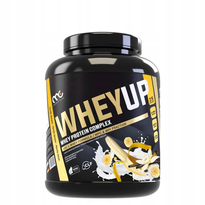 Odżywka Białkowa Koncentrat Whey Up Muscle Clinic Wanilia - Banan 750 G