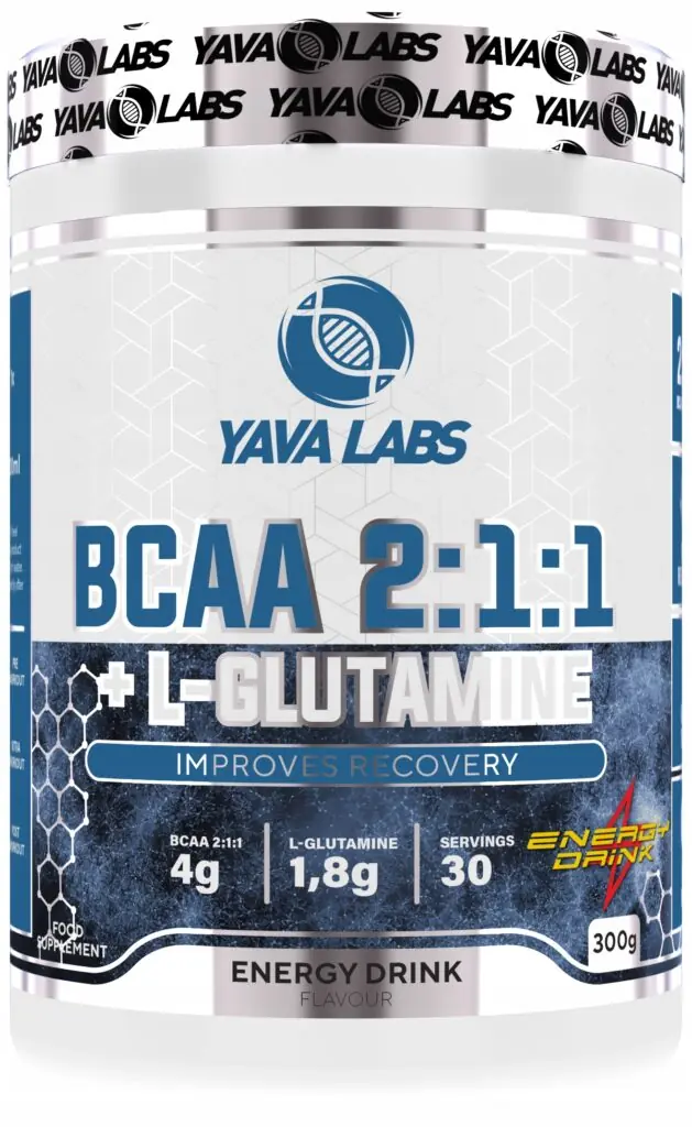 Bcaa 2:1:1 + L-Glutamina - energetyk