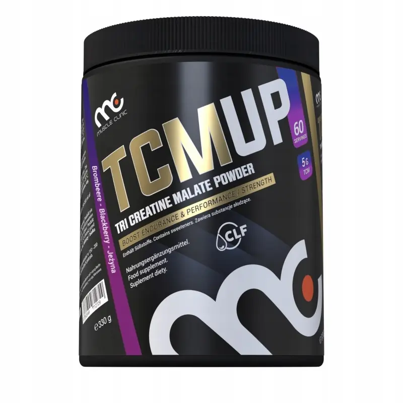 Kreatyna Jabłczan Kreatyny ATP Muscle Clinic TCMUP 330 g Jeżyna