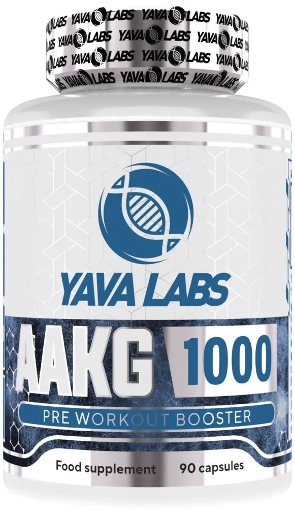 Booster Odżywka Przedtreningówka Arginina AAKG 1000 Yava Labs - 90 kapsułek