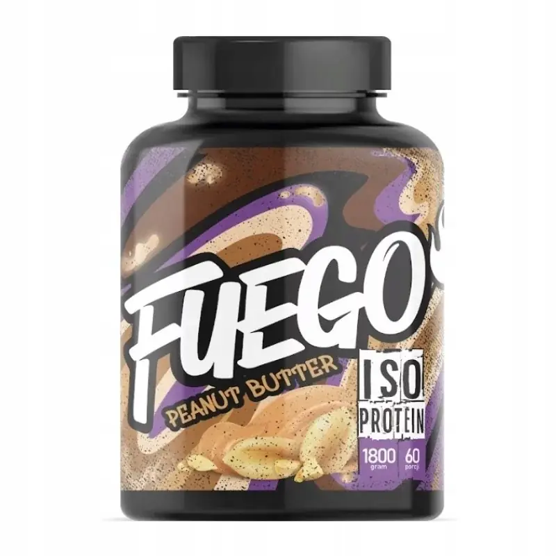 FUEGO ISO PROTEIN 1800 G MASŁO ORZECHOWE WPI IZOLAT