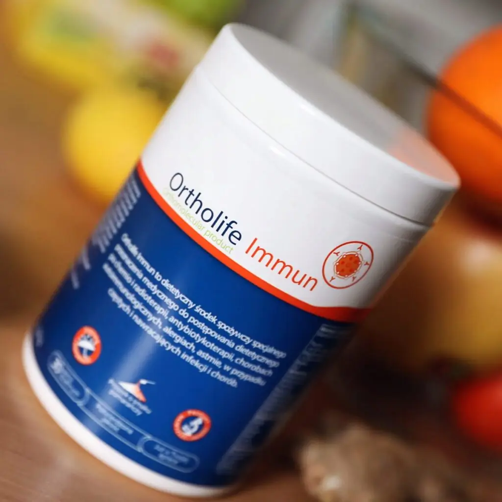 Orhtolife Immun, proszek, 300g Pomarańczowy orange