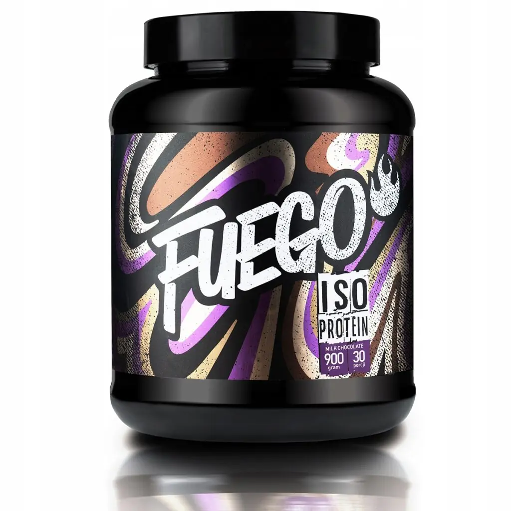 Odżywka białkowa izolat białka - WPI FUEGO proszek 900 g smak czekoladowy