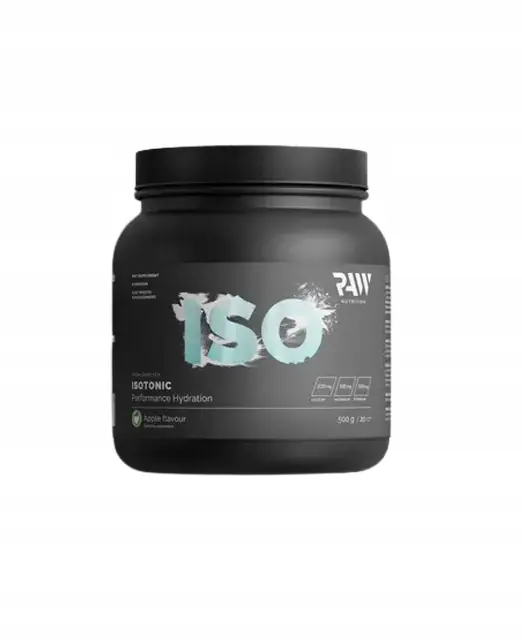Raw Nutrition Izotonik 500 g jabłkowy Isotonic Performance Hydration