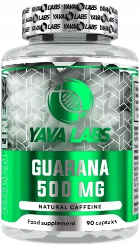 Przedtreningówka GUARANA Naturalna kofeina dla sportowców Yava Labs 90 caps