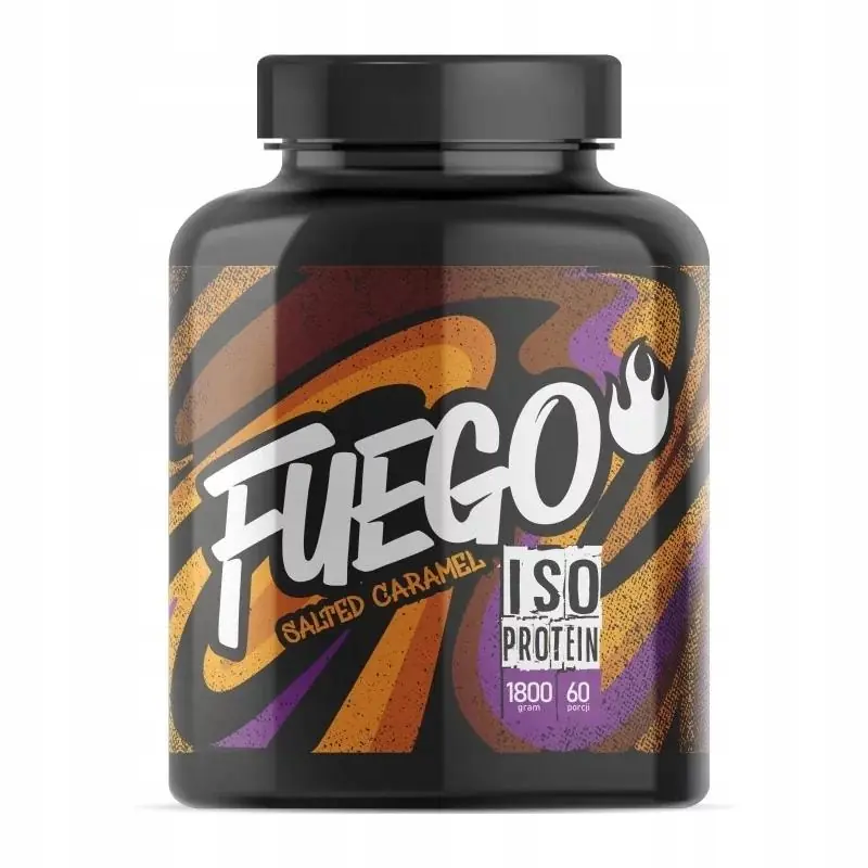 FUEGO ISO PROTEIN 1800 G SŁONY KARMEL WPI IZOLAT
