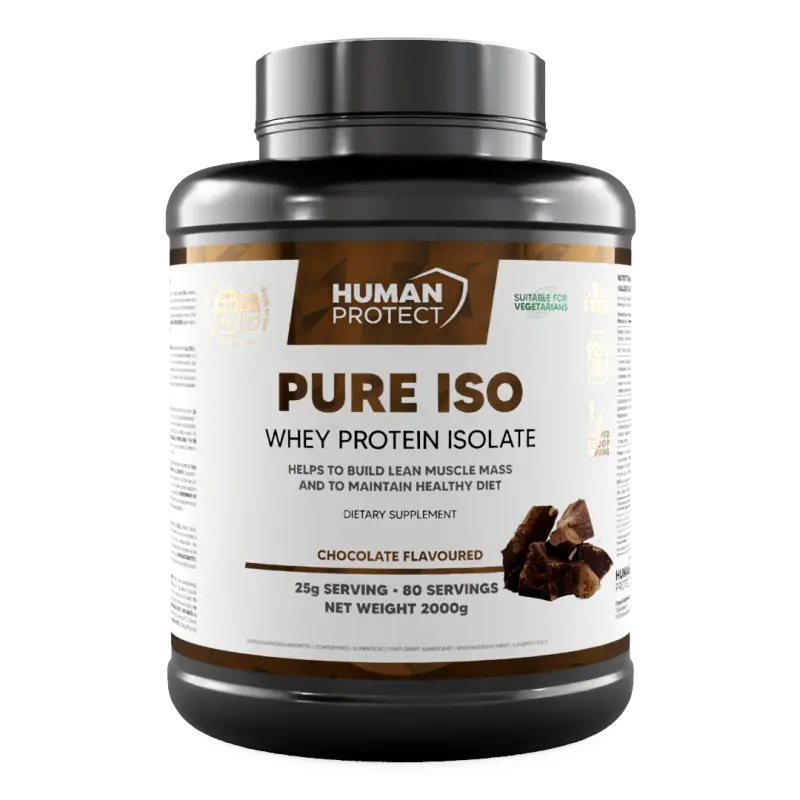 Human Protect Pure Iso 2kg Białko Izolat WPI - Malibu